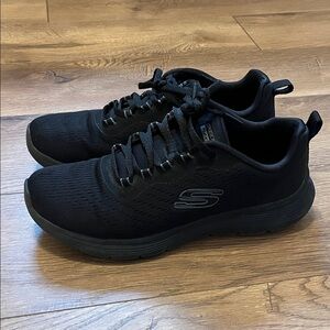 Skechers Womens Black Sneakers